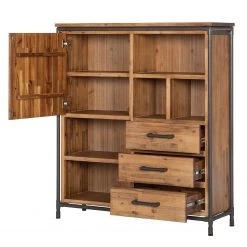 Ars manufacti Buffet haut Atelier - Partiellement en acacia massif -Meubles de salle à manger Soldes Magasin highboard atelier akazie teilmassiv 1832914