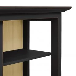 Maison Belfort Buffet haut Azjana - Noir / Pin crème -Meubles de salle à manger Soldes Magasin highboard azjana pinie teilmassiv 3394425