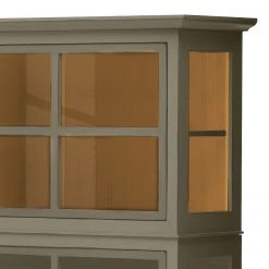 Maison Belfort Buffet haut Azjana - Granite / Pin couleur miel -Meubles de salle à manger Soldes Magasin highboard azjana pinie teilmassiv 3394621