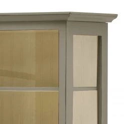 Maison Belfort Buffet haut Azjana - Granite / Pin crème -Meubles de salle à manger Soldes Magasin highboard azjana pinie teilmassiv 3394661