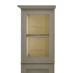 Maison Belfort Buffet haut Azjana - Granite / Pin crème -Meubles de salle à manger Soldes Magasin highboard azjana pinie teilmassiv 3394669