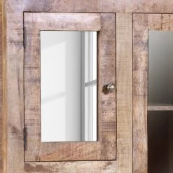 Ars manufacti Commode haute Curenna I - Manguier partiellement massif - Manguier / Marron -Meubles de salle à manger Soldes Magasin highboard curenna mango teilmassiv 4419452