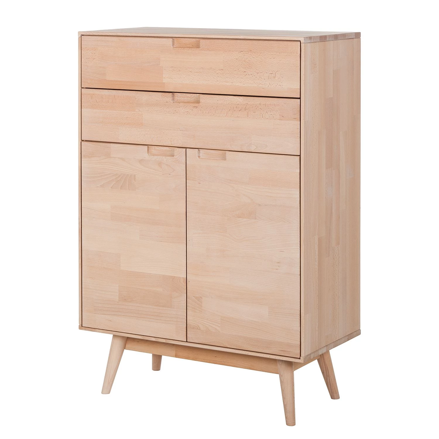 Mørteens Buffet haut Finsby - Partiellement en hêtre massif - Hêtre 1 Mørteens Buffet haut Finsby - Partiellement en hêtre massif - Hêtre