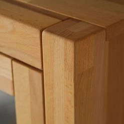 Ars Natura Buffet haut Majona II - Duramen de hêtre -Meubles de salle à manger Soldes Magasin highboard kristina inkl beleuchtung kernbuche massiv 981126