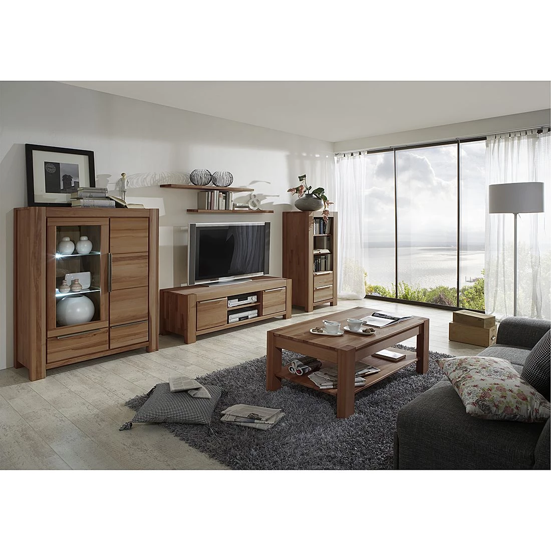 Ars Natura Buffet haut Pia I - Chêne sauvage massif huilé 3 Ars Natura Buffet haut Pia I - Chêne sauvage massif huilé – Image 3