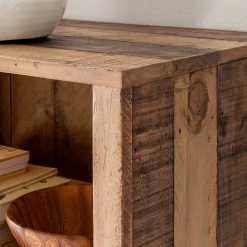 Ars manufacti Buffet haut Tamati - Pin parasol massif -Meubles de salle à manger Soldes Magasin highboard tamati pinie massiv 4922576