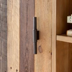 Ars manufacti Buffet haut Tamati - Pin parasol massif -Meubles de salle à manger Soldes Magasin highboard tamati pinie massiv 4922580