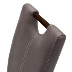 Ars Natura Chaises rembourrées Alessia (lot de 2) - Marron / Hêtre marron foncé -Meubles de salle à manger Soldes Magasin kolon 582786