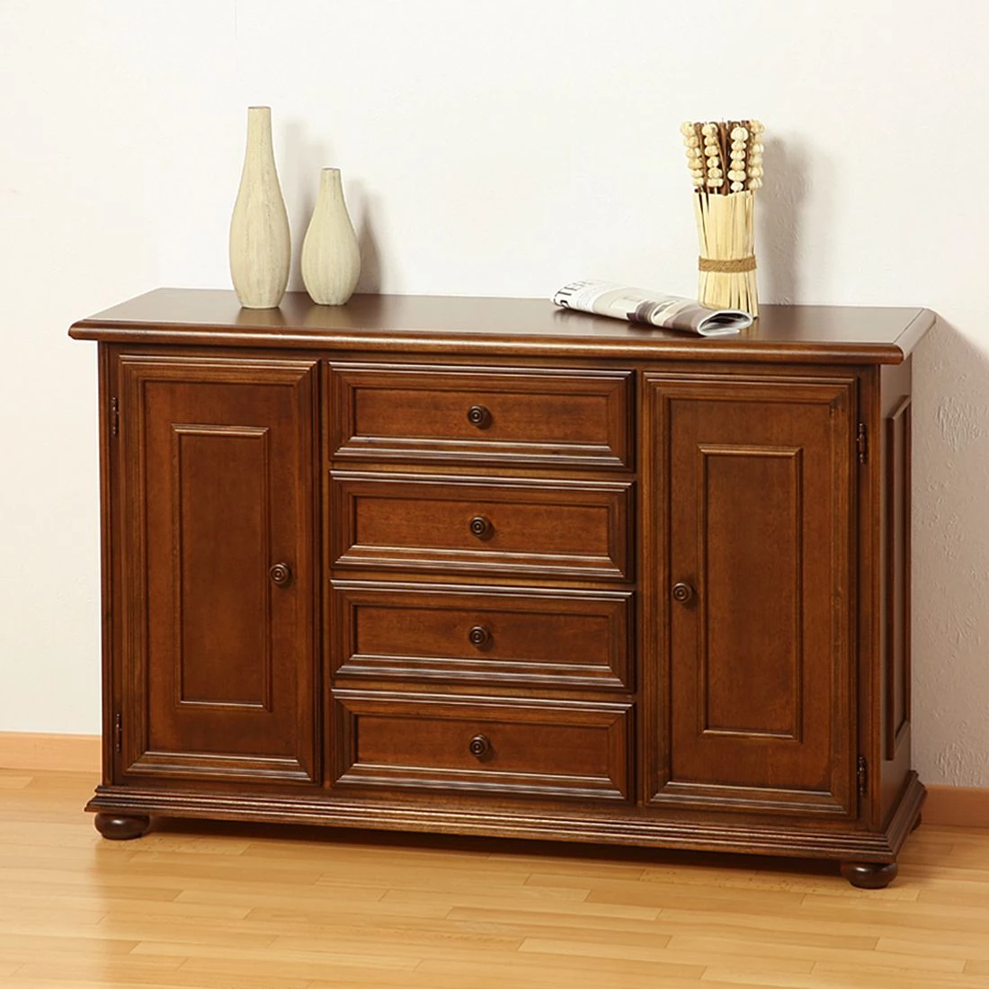 Montreux Commande Arabella - Tulipier partiellement massif - Teinté et verni à l'ancienne 4 Montreux Commande Arabella - Tulipier partiellement massif - Teinté et verni à l'ancienne – Image 4