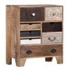 Ars manufacti Commode Curenna II - Partiellement en manguier massif - Manguier / Marron