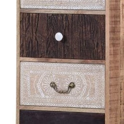 Ars manufacti Commode haute Curenna III - Partiellement en manguier massif - Manguier / Marron 6 Ars manufacti Commode haute Curenna III - Partiellement en manguier massif - Manguier / Marron -Meubles de salle à manger Soldes Magasin kommode curenna iv mango teilmassiv 4419496