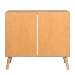 Tenzo Commode Dot III - Gris -Meubles de salle à manger Soldes Magasin kommode dot iii eiche teilmassiv grau 5147768