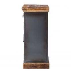 Ars manufacti Buffet Hunter II - Métal / Manguier massif- Manguier / Gris bleu 13 Ars manufacti Buffet Hunter II - Métal / Manguier massif- Manguier / Gris bleu -Meubles de salle à manger Soldes Magasin kommode hunter ii metall mango massiv mango blaugrau 4414548