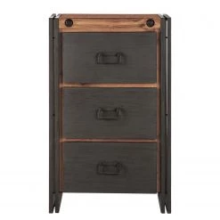 Ars manufacti Commode Manchester - Acacia massif / Métal 13 Ars manufacti Commode Manchester - Acacia massif / Métal -Meubles de salle à manger Soldes Magasin kommode manchester akazie massiv metall 4873252