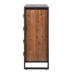 Ars manufacti Commode Manchester II - Acacia massif / Métal -Meubles de salle à manger Soldes Magasin kommode manchester ii akazie massiv metall 4876420