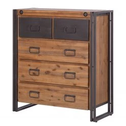 Ars manufacti Commode Manchester II - Acacia massif / Métal