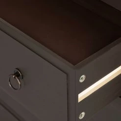 Ridgevalley Commode Straightly III - Marron -Meubles de salle à manger Soldes Magasin kommode straightly iii kiefer massiv braun 2148586