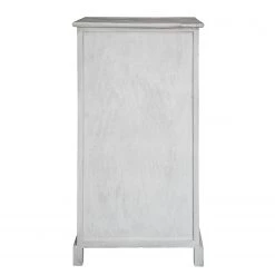 Maison Belfort Commode Nadi I - Partiellement en paulownia massif - Blanc cassé - 86 cm -Meubles de salle à manger Soldes Magasin kommode weiss antik 4727980