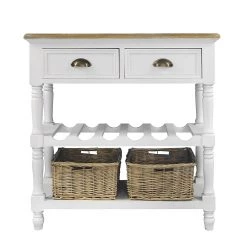 Maison Belfort Console Elyria II - Paulownia partiellement massif