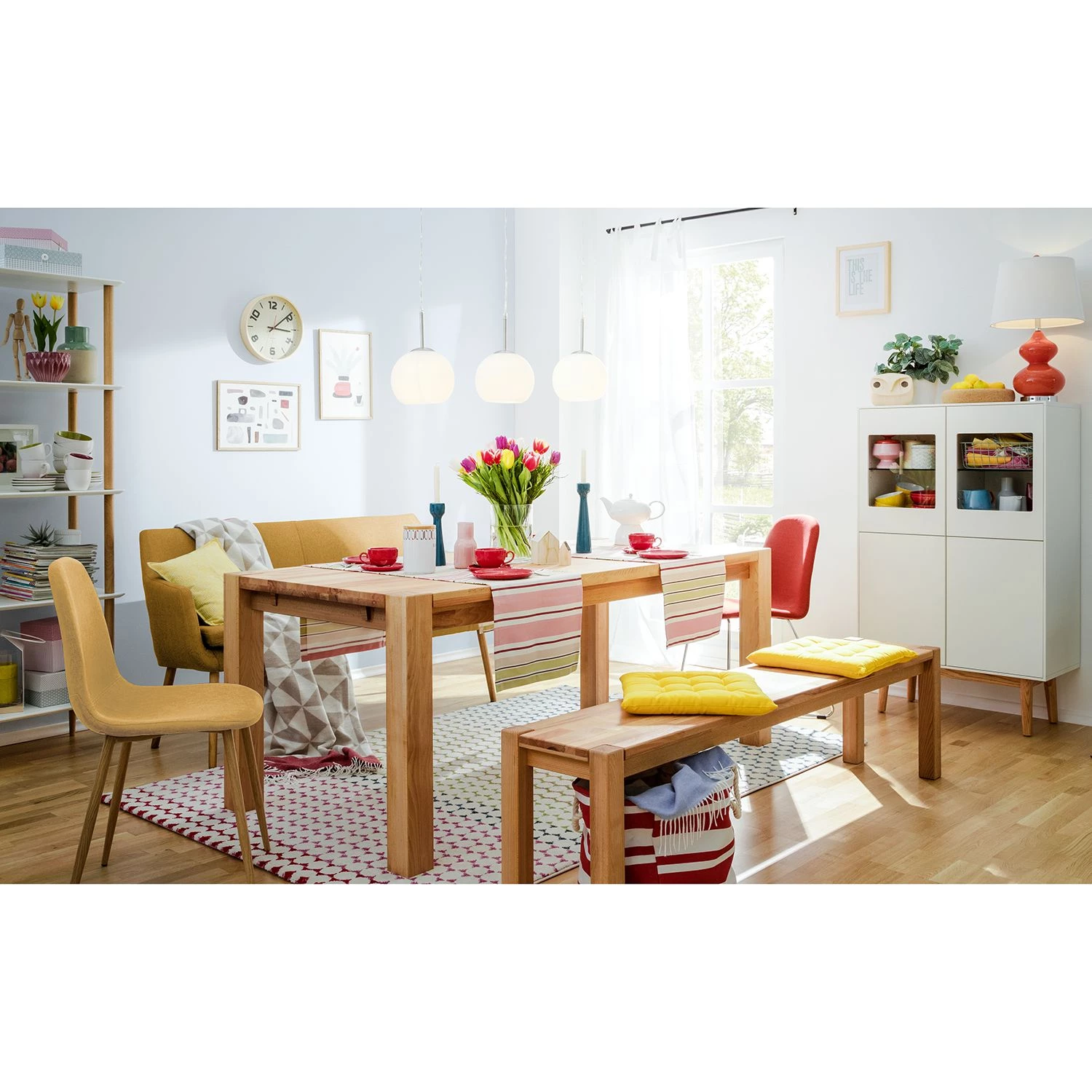 Mørteens Banquette Nicholas II - Jaune curry 2 Mørteens Banquette Nicholas II - Jaune curry – Image 2