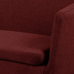 Mørteens Banquette Nicholas II - Rouge foncé -Meubles de salle à manger Soldes Magasin kuechensofa nicholas ii webstoff eiche massiv dunkelrot 5061008