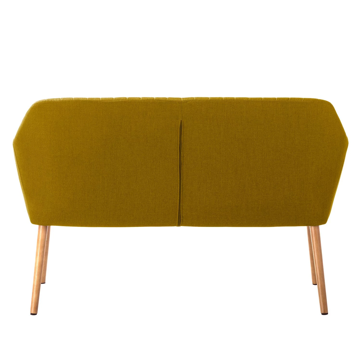 Mørteens Banquette Tilanda - Tissu / Chêne massif - Jaune curry 6 Mørteens Banquette Tilanda - Tissu / Chêne massif - Jaune curry – Image 6