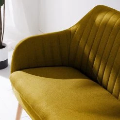 Mørteens Banquette Tilanda - Tissu / Chêne massif - Jaune curry 16 Mørteens Banquette Tilanda - Tissu / Chêne massif - Jaune curry -Meubles de salle à manger Soldes Magasin kuechensofa tilanda webstoff eiche massiv currygelb 4805724