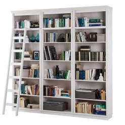 Maison Belfort Bibliothèque Lillehammer II - Pin massif - Epicéa blanc