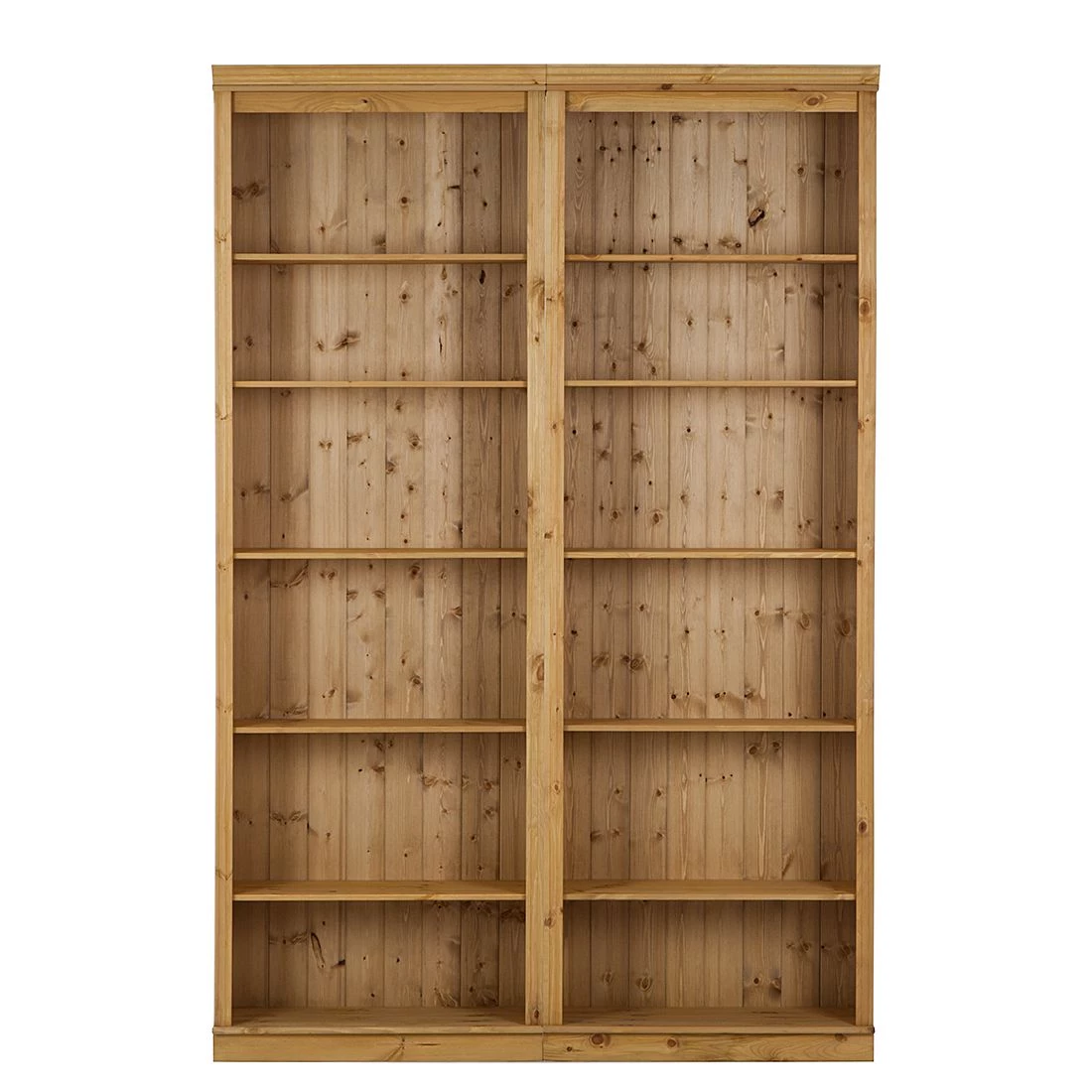 Maison Belfort Bibliothèque Lillehammer I - Pin massif - Epicéa naturel 2 Maison Belfort Bibliothèque Lillehammer I - Pin massif - Epicéa naturel – Image 2