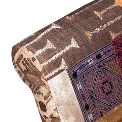 Kare Design Banc capitonné Motley - Hêtre / Textile - Coloré -Meubles de salle à manger Soldes Magasin polsterbank motley buche textil 357536