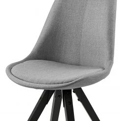 Mørteens Chaises capitonnées Aledas V - Tissu / Hévéa massif - Gris clair / Noir - Lot de 2 22 Mørteens Chaises capitonnées Aledas V - Tissu / Hévéa massif - Gris clair / Noir - Lot de 2 -Meubles de salle à manger Soldes Magasin polsterstuhl aledas v 2er set webstoff gummibaum massiv granit schwarz 5110712