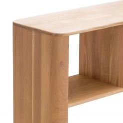 Studio Copenhagen Étagère Loca II - Chêne sauvage massif - Chêne sauvage clair -Meubles de salle à manger Soldes Magasin raumteiler loca wildeiche teilmassiv weiss wildeiche hell 5205064