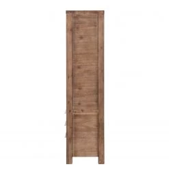 Red Living Étagère Akhatar - Partiellement en acacia massif - Acacia multicolore / Cendré -Meubles de salle à manger Soldes Magasin regal akhatar akazie teilmassiv akazie multicolor smoked 3627593