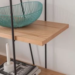 Studio Copenhagen Étagère Anadyr - Noir / Frêne -Meubles de salle à manger Soldes Magasin regal anadyr schwarz esche 4637156