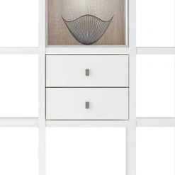 Loftscape Etagère Emporior III - Blanc / Imitation chêne de Sonoma - Avec éclairage 7 Loftscape Etagère Emporior III - Blanc / Imitation chêne de Sonoma - Avec éclairage -Meubles de salle à manger Soldes Magasin regal emporior iii weiss sonoma eiche dekor 289520