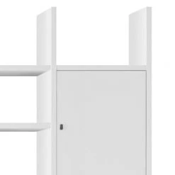 Loftscape Etagère Emporior IV - Blanc / Noir - Avec éclairage -Meubles de salle à manger Soldes Magasin regal emporior iv weiss schwarz 289512