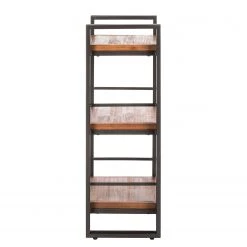 Ars manufacti Étagère Manchester III - Acacia massif / Métal -Meubles de salle à manger Soldes Magasin regal manchester iii akazie massiv metall 4877432