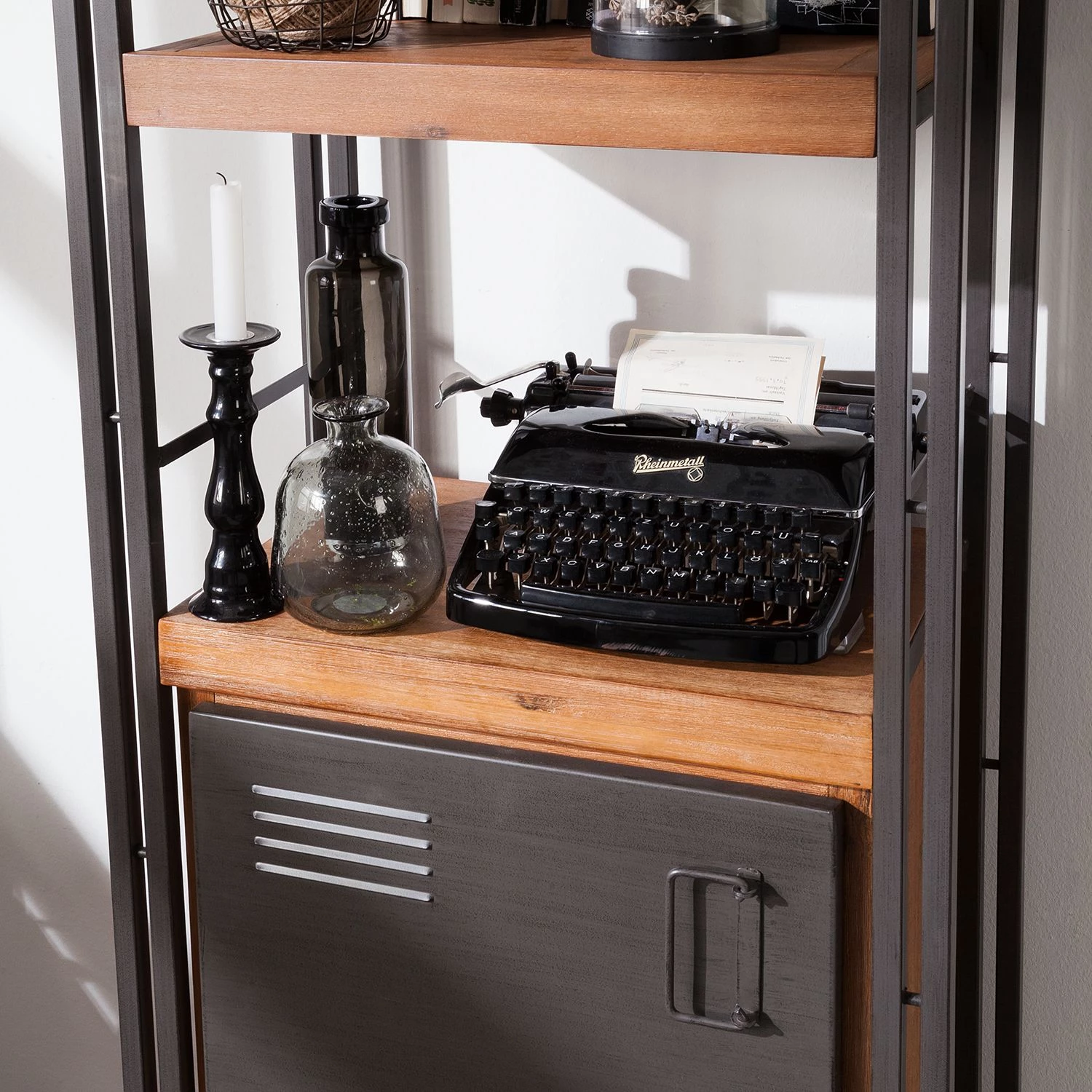 Ars manufacti Étagère Manchester - Acacia massif / Métal 11 Ars manufacti Étagère Manchester - Acacia massif / Métal – Image 11