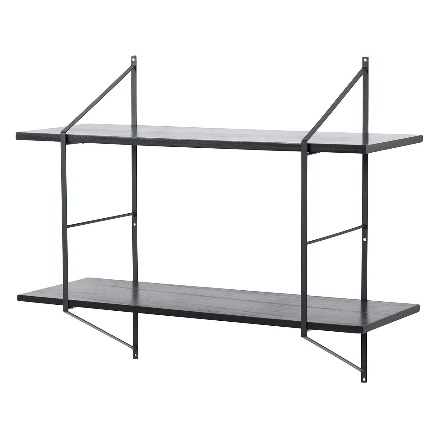 Mørteens Étagère Oxbow II - Paulownia massif / Métal - Paulownia Noir 1 Mørteens Étagère Oxbow II - Paulownia massif / Métal - Paulownia Noir