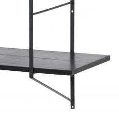 Mørteens Étagère Oxbow II - Paulownia massif / Métal - Paulownia Noir 21 Mørteens Étagère Oxbow II - Paulownia massif / Métal - Paulownia Noir -Meubles de salle à manger Soldes Magasin regal oxbow ii paulownia massiv schwarz 4562392