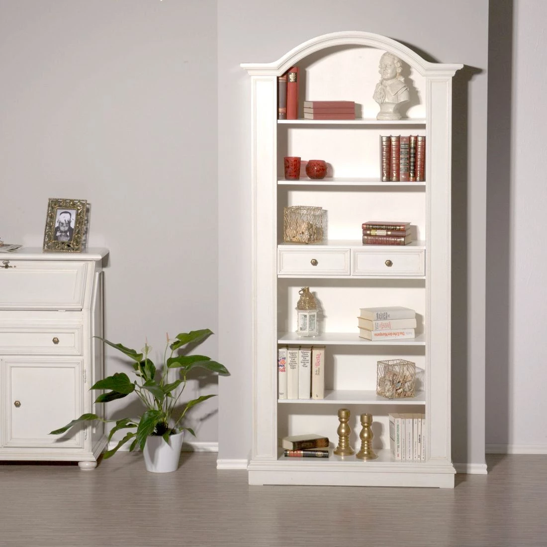 Montreux Étagère Palmero - Blanc antique 2 Montreux Étagère Palmero - Blanc antique – Image 2