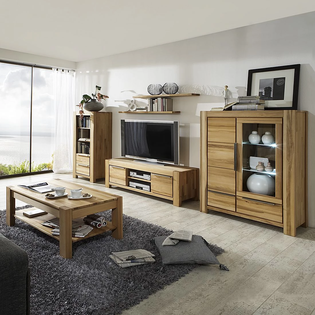 Ars Natura Etagère Pia - Duramen de hêtre massif huilé 2 Ars Natura Etagère Pia - Duramen de hêtre massif huilé – Image 2