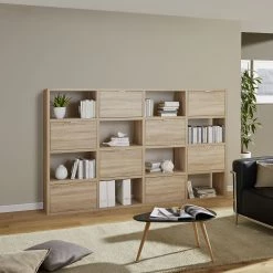 Fredriks Etagère Rodos II - Imitation chêne 8 Fredriks Etagère Rodos II - Imitation chêne -Meubles de salle à manger Soldes Magasin regal rodos ii eiche dekor 1890366