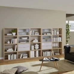 Fredriks Etagère Rodos II - Imitation chêne 10 Fredriks Etagère Rodos II - Imitation chêne -Meubles de salle à manger Soldes Magasin regal rodos ii eiche dekor 1890374