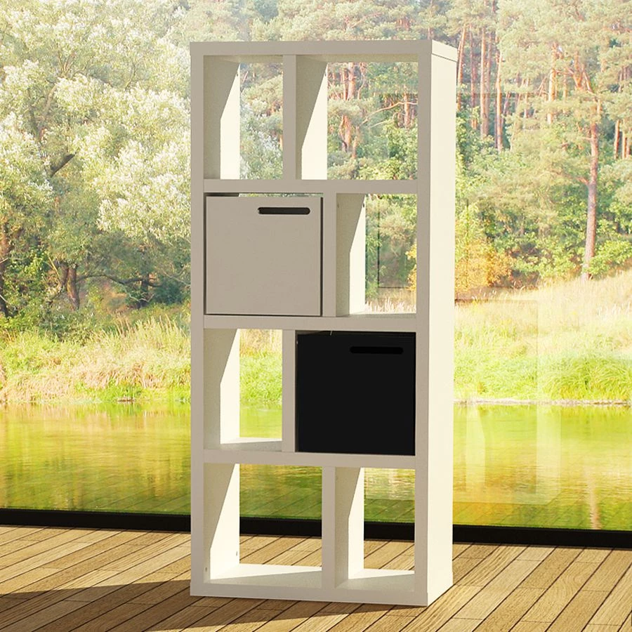 Temahome Étagère Berlin - Blanc - 70 x 159 cm 2 Temahome Étagère Berlin - Blanc - 70 x 159 cm – Image 2