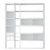 Loftscape Etagère Emporior III - Blanc brillant / Blanc - Sans éclairage