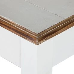 Maison Belfort Table Rieux - Corbeilles en rotin - 90 x 90 cm -Meubles de salle à manger Soldes Magasin rieux esstisch mit rattankoerben 1378912