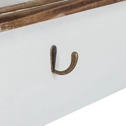 Maison Belfort Table Rieux - Corbeilles en rotin - 90 x 90 cm -Meubles de salle à manger Soldes Magasin rieux esstisch mit rattankoerben 1378914