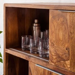 Ars Natura Étagère à portes coulissantes Trangle - Sheesham massif 27 Ars Natura Étagère à portes coulissantes Trangle - Sheesham massif -Meubles de salle à manger Soldes Magasin schiebetuerenregal trangle sheesham massiv 676046