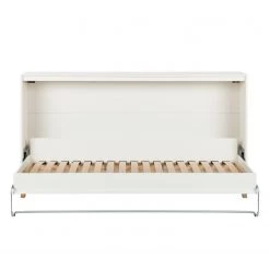 Mørteens Lit escamotable Lindholm - 90 x 200cm - Sans matelas -Meubles de salle à manger Soldes Magasin schrankbett laremas buche weiss 3701681